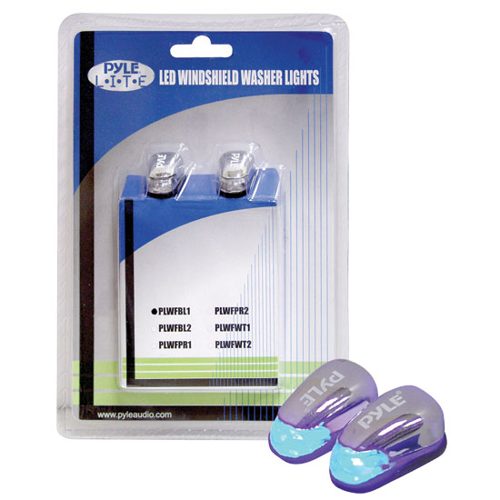 Pyle - PLWFPR1 , Disc , Pyle Lite Series Single Purple LED Windshield Washer Light