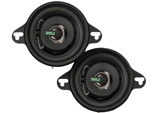 Pyle - PLX32 , On the Road , Vehicle Speakers , 3.5'' 100 Watt Two-Way Speakers