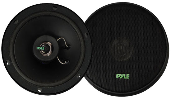 Pyle - PLX62 , On the Road , Vehicle Speakers , 6.5'' 160 Watt Two-Way Speakers