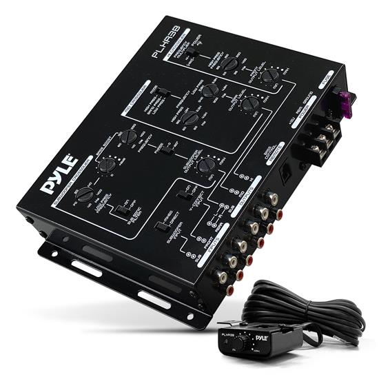 Pyle - PLXR3B , Sound and Recording , Equalizer - Crossover  , 3-Way Electronic Crossover Network w/ Remote Subwoofer Control