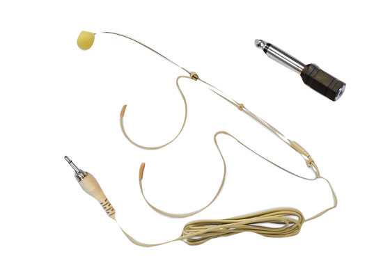 Pyle - PMHM2 , Musical Instruments , Microphones - Headsets , Sound and Recording , Microphones - Headsets , Omni-directional Head Worn Microphone (3.5mm / 1/4'' Connectors)