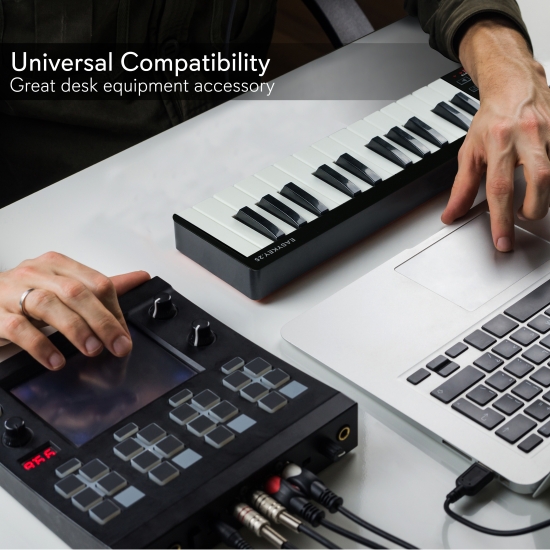 Pyle PMIDIKB10 Musical Instruments Mixers DJ Controllers