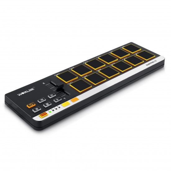 Pyle - PMIDIPD20 , Sound and Recording , Mixers - DJ Controllers , MIDI Controller Drum Pad - USB Audio Interface