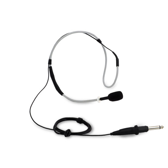 Pyle - PMKWPR8 , Musical Instruments , Microphones - Headsets , Sound and Recording , Microphones - Headsets , Flexible Waterproof/Sweatproof Headset Microphone for Exercise and Fitness, Condensor, Omni-Directional, Standard 3.5mm Connector Jack, Trainer +