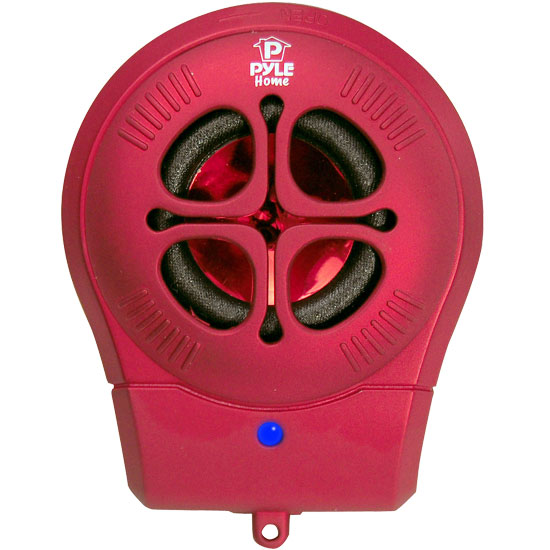 Pyle - PMS6R , Sports and Outdoors , Portable Speakers - Boom Boxes , Gadgets and Handheld , Portable Speakers - Boom Boxes , Bass Expanding Chainable Rechargeable Mini Speakers For IPod/IPhone/MP3/Computer (Red)