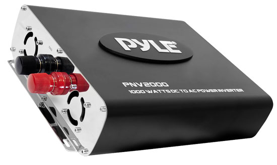 Pyle - PNV2000 , On the Road , Power Supply - Power Converters , Plug In Car 2000 Watts 12v DC to 115V AC power inverter with modified sine wave