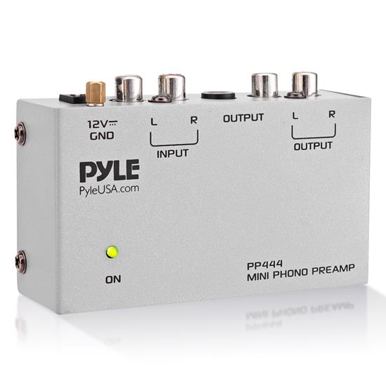 Pyle - PP444EU , Musical Instruments , Instrument Accessories , Ultra Compact Phono Turntable Preamp