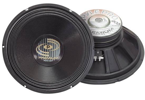 Pyle - UPPA15 , Sound and Recording , Subwoofers - Midbass , 800 Watt Professional Premium PA 15'' Woofer