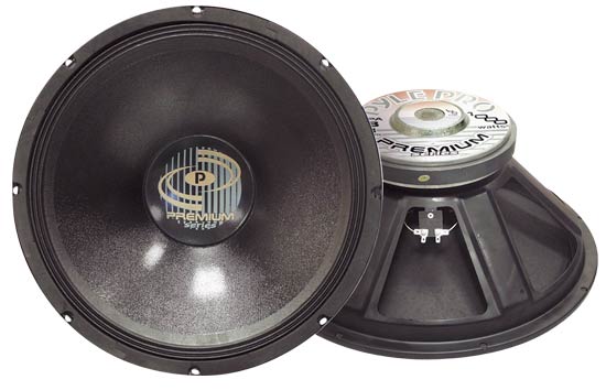 Pyle - PPA18 , Sound and Recording , Subwoofers - Midbass , 1000 Watt Professional Premium PA 18'' Woofer