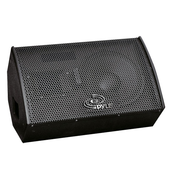 Pyle - PPAD15 , Sound and Recording , Studio Speakers - Stage Monitors , 15'' Heavy Duty 2-Way Stage Monitor Speaker Cabinet