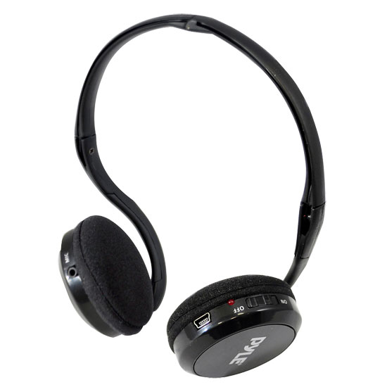 Pyle - PPCM20 , Gadgets and Handheld , Headphones - MP3 Players , Sound and Recording , Headphones - MP3 Players , Wireless Headset/Headphones With Base Station and USB Transmitter for PC/Mac For Video/Voice Chat