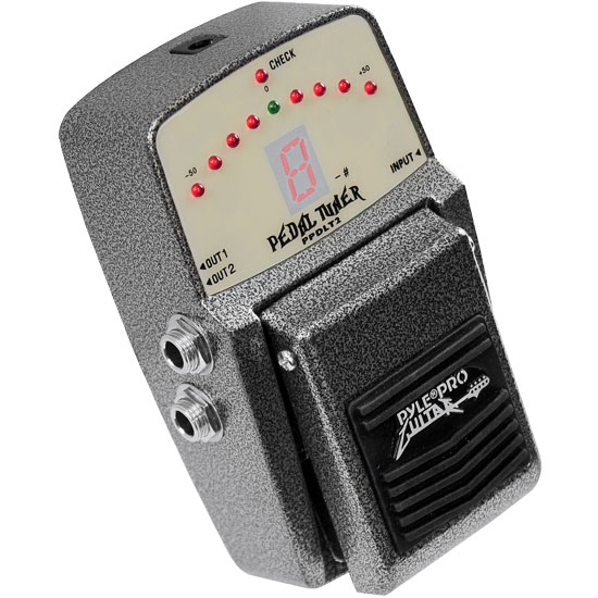 Pyle - PPDLT2 , Musical Instruments , Instrument Accessories , Guitar Tuning Pedal With Superb Accuracy