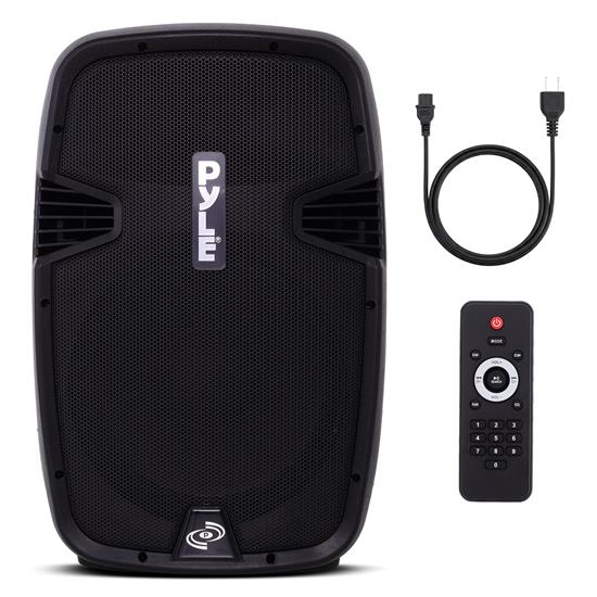 Pyle - PPHP1237UB , Sound and Recording , PA Loudspeakers - Cabinet Speakers , Wireless BT Streaming Loudspeaker PA Cabinet Speaker System, Powered 2-Way Full Range Sound, Recording Ability, USB/SD, FM Radio, Aux Input, 12-Inch, 1200 Watt