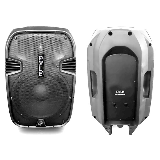 Pyle - PPHP1295 , Sound and Recording , PA Loudspeakers - Cabinet Speakers , 800 Watts 12'' 2 Way Plastic Molded Speaker System