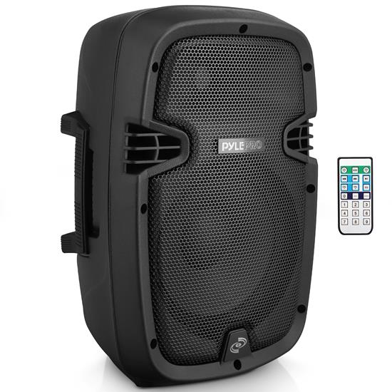 Pyle - PPHP837UB , Sound and Recording , PA Loudspeakers - Cabinet Speakers , Wireless BT Streaming Loudspeaker PA Cabinet Speaker System, Powered 2-Way Full Range Sound, USB/SD, FM Radio, Aux Input, 8-Inch, 700 Watt