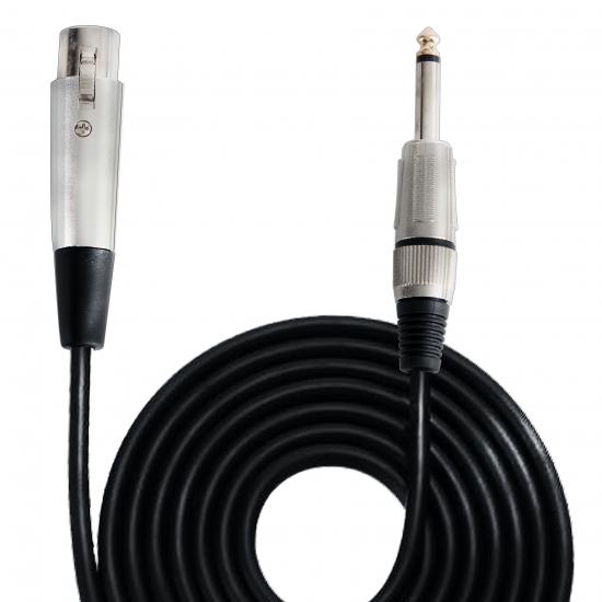 Pyle - PPMJL15 , Home and Office , Cables - Wires - Adapters , Sound and Recording , Cables - Wires - Adapters , 15ft. Professional Microphone Cable 1/4'' Male to XLR Female