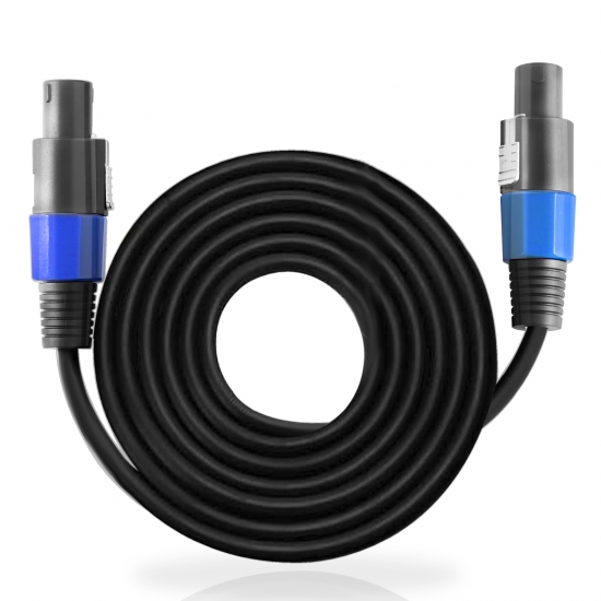 Pyle - PPSS15 , Home and Office , Cables - Wires - Adapters , Sound and Recording , Cables - Wires - Adapters , 15' Foot Professional Speaker Cable Male Compatible With Speakon Connector to Male Compatible With Speakon Connector