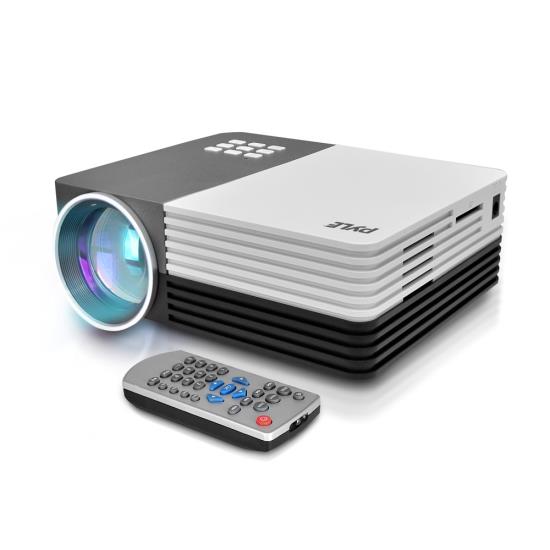 Pyle - PRJG65 , Home and Office , Projectors , Digital Multimedia Projector, HD 1080p Support, Up to 120'' inch Display, USB/SD/HDMI (Mac & PC Compatible)