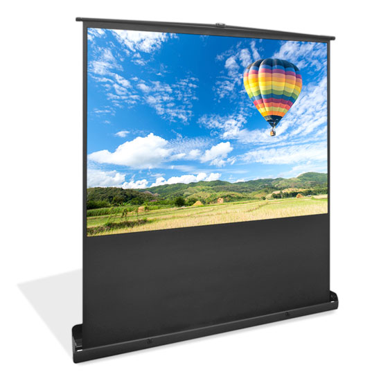 Pyle Portable Pull-Out Projector Screen – 50" Diagonal, 40"x30" Matte White – PRJTP53 – Great For Mobile Presentations
