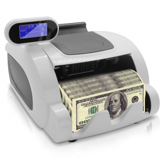 Pyle - PRMC100.5 , Home and Office , Currency Handling - Money Counters , Automatic Bill Counter, Digital Cash Money Banknote Counting Machine