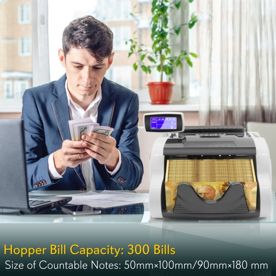 Pyle UPRMC120 Home and Office Currency Handling Money Counters