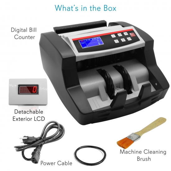 Pyle PRMC150 Home and Office Currency Handling Money Counters