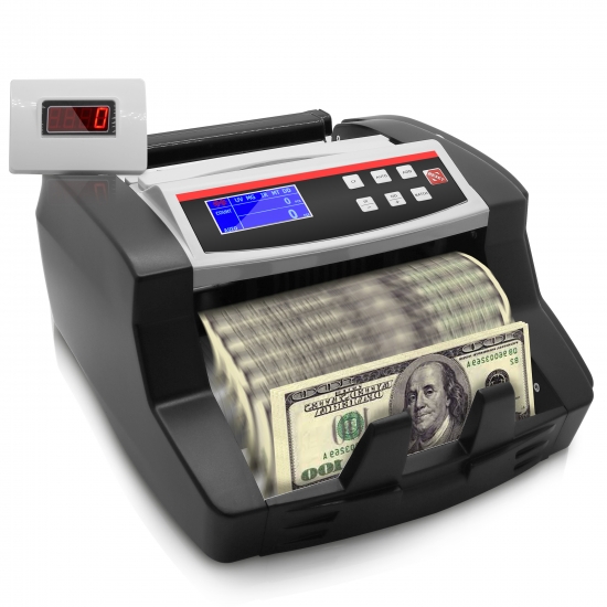 Pyle - PRMC150 , Home and Office , Currency Handling - Money Counters , Automatic Bill Counter, Digital Cash Money Banknote Counting Machine