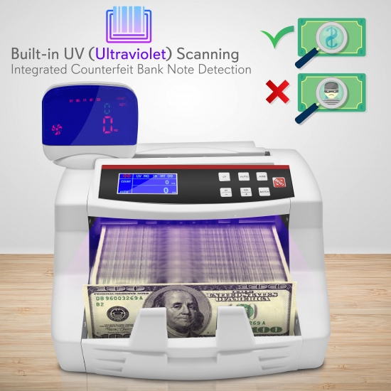Pyle PRMC700 Home and Office Currency Handling Money Counters