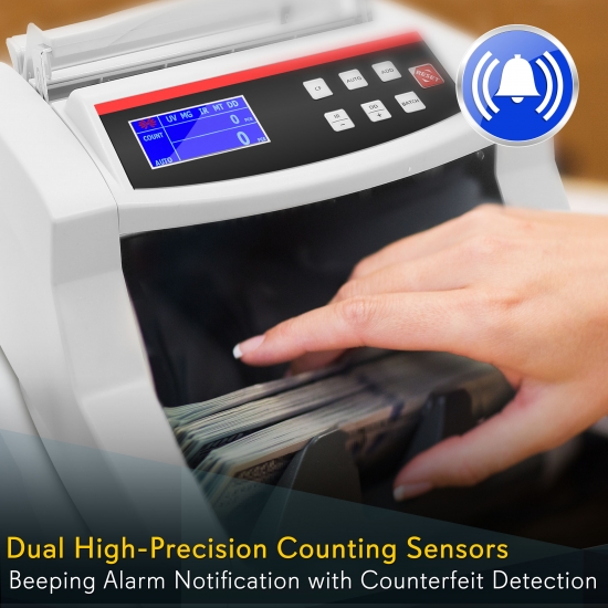 Pyle PRMC700 Home and Office Currency Handling Money Counters