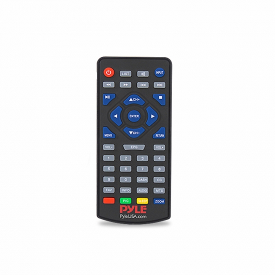 Pyle - PRTPLTV955RC , Parts , Remote Control (For Pyle Models: PLTV9553, PLTV1053)