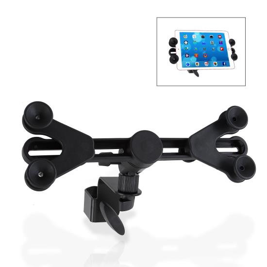 Pyle - PRTPMKSPAD7 , Musical Instruments , Mounts - Stands - Holders , Sound and Recording , Mounts - Stands - Holders , Universal iPad/Tablet Stand Mount - Tablet Holder Attachment (Works with all iPad Models)