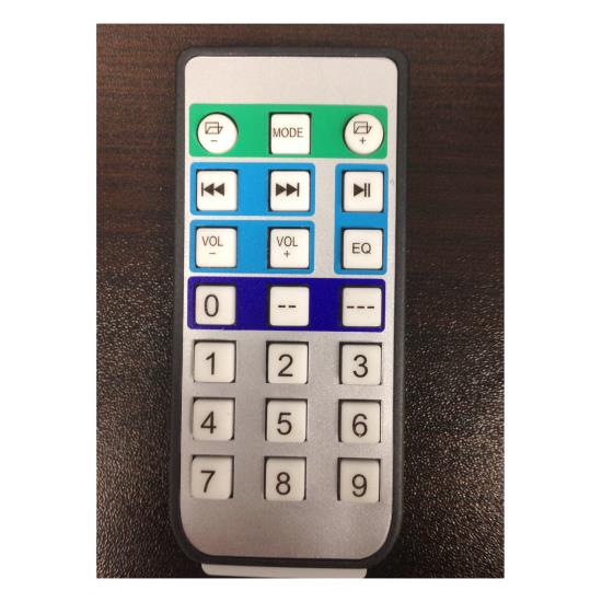 Pyle - PRTPPHP121541RC , Parts , Remote Control (For Pyle Models: PPHP1541WMU, PPHP1537UB, PPHP1241WMU, PPHP1237UB, PPHP1049KT, PPHP1037UB, PS65ACT, PPHP849KT, PPHP837UB)