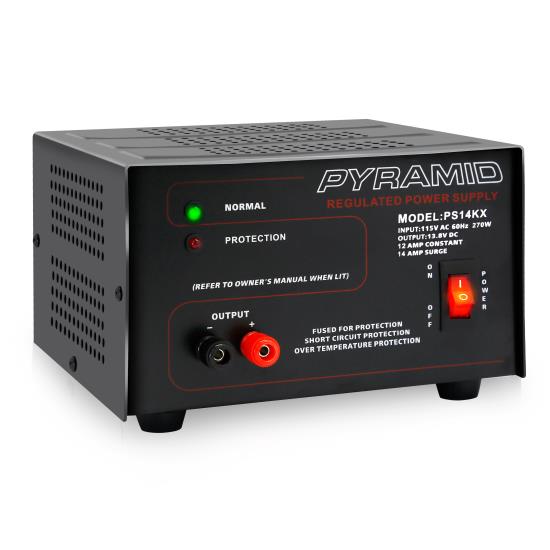 Pyle - PS14KX , Home and Office , Power Supply - Power Converters , Bench Power Supply - AC-to-DC Power Converter (12 Amp)