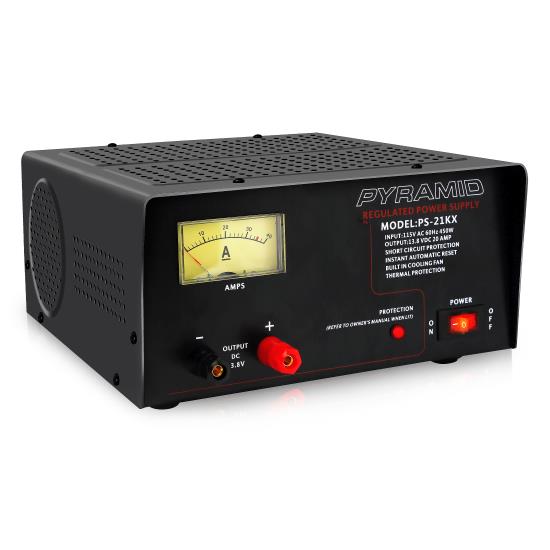 Pyramid PS21KX Regulated 13.8V DC 20 Amp Power Supply
