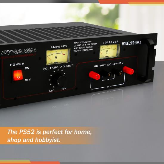 Pyramid - PS52KX - Tools and Meters - Power Supply - Power Converters