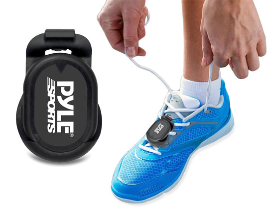 Pyle - PSBTFS40 , Sports and Outdoors , Sports Training Sensors , Gadgets and Handheld , Sports Training Sensors , Wireless Bluetooth Footpod Fitness & Training Sensor for Running, Jogging & Walking Step Cadence