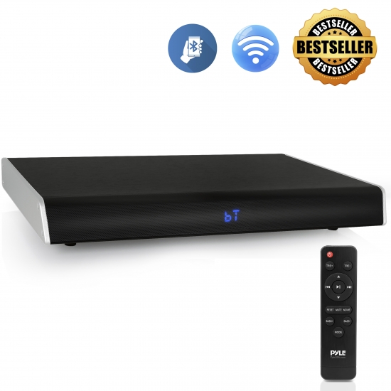 Pyle - PSBV620BT , Sound and Recording , SoundBars - Home Theater , Bluetooth Tabletop TV Sound Base Soundbar Digital Speaker System