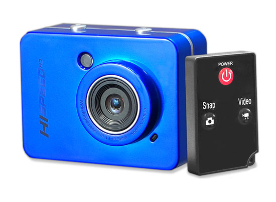 Pyle - PSCHD60BL , Gadgets and Handheld , Cameras - Videocameras , Hi-Speed HD 1080P Action Camera Hi-Res Digital Camera/Camcorder with Full HD Video, 12.0 Mega Pixel Camera & 2.4'' Touch Screen (Blue Color)