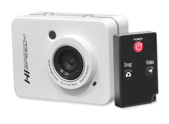 Pyle - PSCHD60WT , Gadgets and Handheld , Cameras - Videocameras , Hi-Speed HD 1080P Hi-Res  Action Camera Digital Camera/Camcorder with Full HD Video, 12.0 Mega Pixel Camera & 2.4'' Touch Screen (White Color)