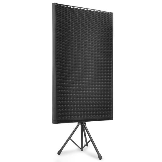 Pyle - PSIP24 , Sound and Recording , Sound Isolation - Dampening , Sound Absorbing Wall Panel Studio Foam Acoustic Isolation & Dampening Wedge with Stand