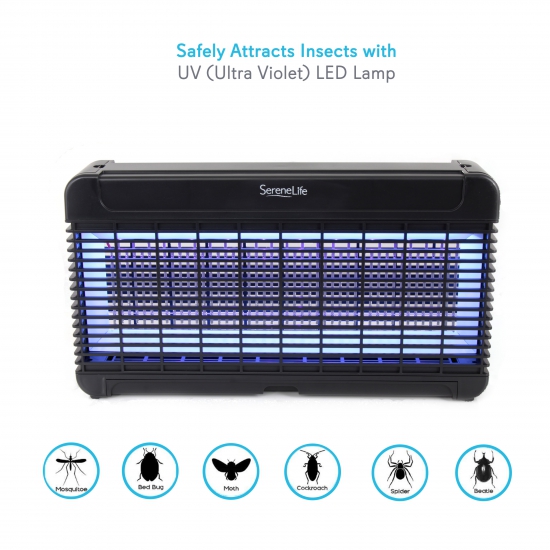 SereneLife PSLBZ56 Home and Office Bug Zappers Pest Control