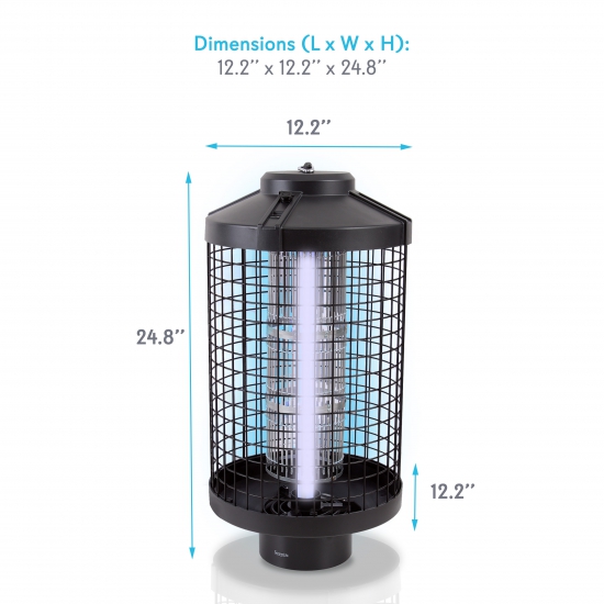 SereneLife PSLBZ58 Home and Office Bug Zappers Pest Control