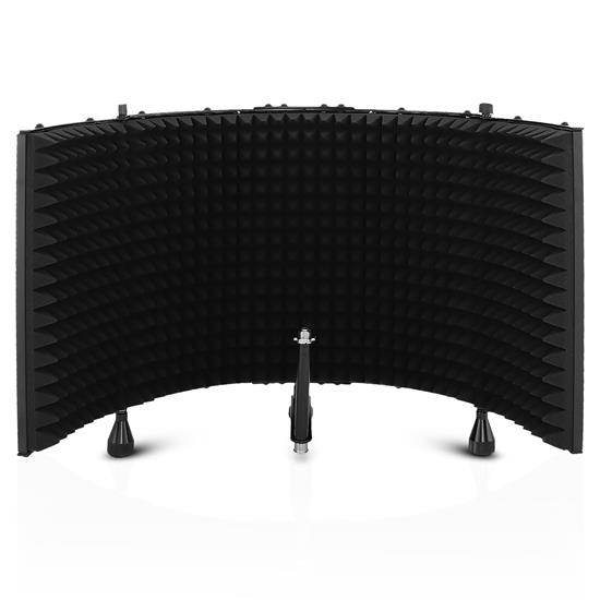 Pyle - PSMRS11.7 , Sound and Recording , Sound Isolation - Dampening , Microphone Isolation Shield with Sound Dampening Foam
