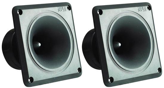 Pyle - PSN1167 , Sound and Recording , Tweeters - Horn Drivers , 400 Watt 3.5'' Dispersion Horn Piezo Tweeter