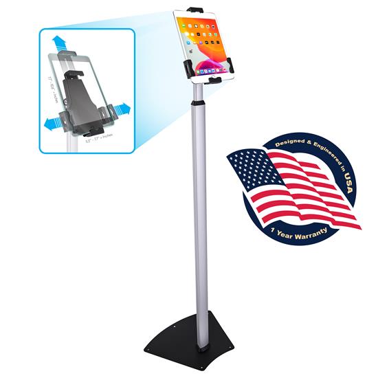 Pyle - PSPADLK62 , Musical Instruments , Mounts - Stands - Holders , Sound and Recording , Mounts - Stands - Holders , Anti-Theft iPad/Tablet Security Stand - Universal Tamper Proof Public Display Mount (Compatible with iPads Mini/1/2/3/4/Air/Air2)