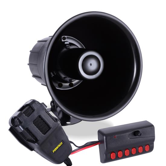 Pyle - PSRNTK23.5 , On the Road , Alarm - Security Systems , Siren Horn Speaker System with Handheld PA Microphone