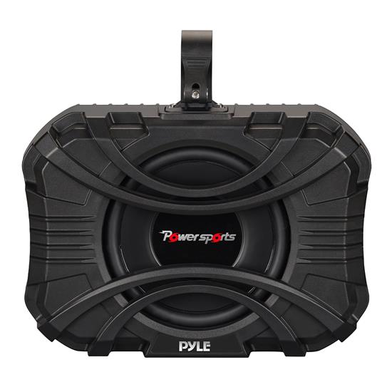 Pyle - PSSUB101 , On the Road , Vehicle Subwoofers , 10" Shallow Subwoofer System with 400 Watts Marine & Powersports, Featuring Quick-Mount Design Specifically Engineered for UTVs and Boats