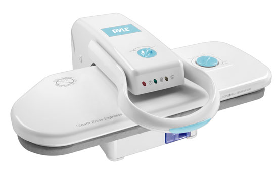 Pyle - PSTMP90 , Home and Office , Vacuums - Steam Cleaners , Pure Clean Table Top Steam Press with Steam Burst Function, Large Ironing Surface & Adjustable Temperature Selection