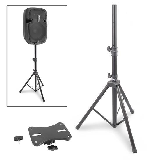 Pyle - PSTND1 , Musical Instruments , Mounts - Stands - Holders , Sound and Recording , Mounts - Stands - Holders , Tripod Speaker Stand Holder Mount - Extending Height Adjustable and Rugged Steel Construction
