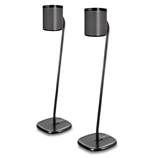 Pyle - pstndson23b , Musical Instruments , Mounts - Stands - Holders , Sound and Recording , Mounts - Stands - Holders , Sonos Speaker Stands, Standing Speaker Mount Holders (Works with Sonos PLAY 1, PLAY 3)